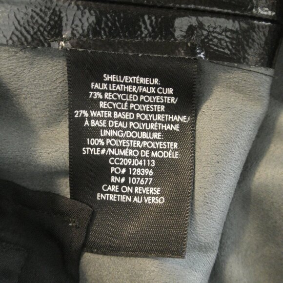 NEW Alice + Olivia Vegan Leather Pants UK14#2198 - Picture 8 of 9